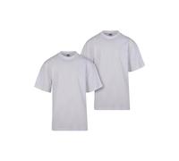 Urban Classics Tb006a-tall tee 2-Pack Camiseta, Blanco + Blanco, S para Hombre