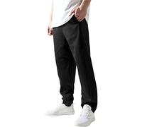 Urban Classics TB014-Blank Hoody 2-Pack, Pantalón Chándal Hombre, Negro (Black), S
