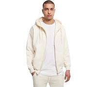Urban Classics TB014C-Zip Hoody, Sudadera con Capucha Hombre, Blanco (Whitesand), L