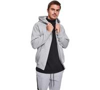 Urban Classics TB014C-Zip Hoody, Sudadera con capucha Hombre, Gris (Grey), L