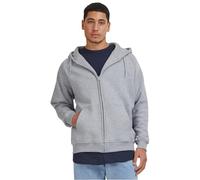 Urban Classics Sudadera con capucha TB014C-Zip Hoody Hombre Gris XL