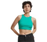 Urban Classics Tb1498-ladies Cropped Rib Top Camiseta, Verde lejano, XXXXL Mujeres