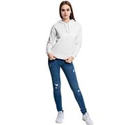Urban Classics TB1524-Ladies Hoody, Sudadera con Capucha Mujer, Blanco (White), M