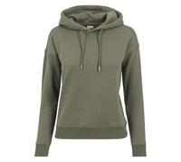 Urban Classics TB1524-Ladies Hoody, Sudadera con Capucha Mujer, Verde (Olive), S