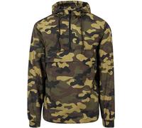 Urban Classics TB1623-00841 Chaqueta Cortavientos para Hombre, Camuflaje Madera, Mediano