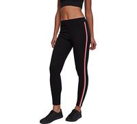 Urban Classics Tb1936-ladies 3-tone Tape Leggings, Multicolor (Black/Firered/White/Navy 01320), S Delgado para Mujer