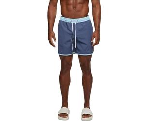 Urban Classics Tb2050-retro Swimshorts Bañadores Ajustados para Hombre, Azul Océano Vintage, L