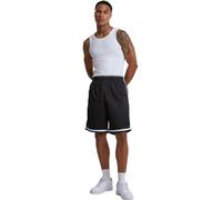 Urban Classics Tb243-00052, Shorts, para Hombre, Negro/Blanco, S