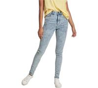 Urban Classics TB2970-Ladies High Waist Skinny Jeans, Pantalones Mujer, Light Skyblue Acid Washed, 29W / 32L