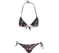 Urban Classics Tb3460-ladies Tie Dye Bikini Juego, Color Azul Vintage/Papaya, S para Mujer