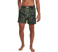 Urban Classics TB3550 Bañadores Ajustados para Hombre, Paisley, S