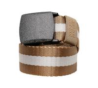 Urban Classics Tb3908-centre Stripe Belt Cinturón, Beige, S-M Unisex Adulto