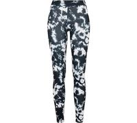 Urban Classics Tb4016-ladies Tie Dye Leggings, Blanco/Negro, 5XL Delgado para Mujer