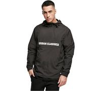 Urban Classics Tb4122-commuter Pull Over Jacket Cortavientos, Negro, M para Hombre