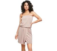 Urban Classics Vestido Damas Vestido Corto Bandeau Viscosa Duskrose S
