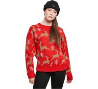 Urban Classics Tb4559-ladies Oversized Christmas Sweater Sudadera Mujer (Pack de 1)