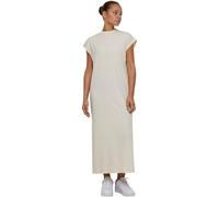 Urban Classics Tb6027-ladies Long Extended Shoulder Dress Vestido, Arena Blanca, M para Mujer