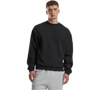 Urban Classics TB6751-Fluffy Crewneck Sweater, Black, M Men's