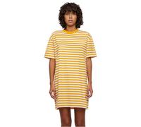 Urban Classics Tb6828-ladies Oversized Striped tee Dress Vestido, White/Magicmango, XXL Mujeres