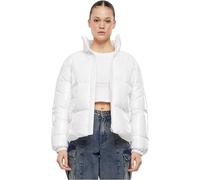 Urban Classics Tb7003-ladies Recycled Short Shiny Puffer Jacket Chaquetas de Invierno, Blanco, M Mujeres