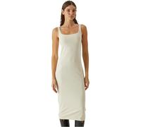 Urban Classics Tb7180-ladies Basic Long Cotton Jersey Dress Vestido, Arena Blanca, S Mujeres