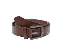 Urban Classics Tb7216-easy Synthetic Leather Belt Cinturón, Marrón/Plata, S/M Hombres