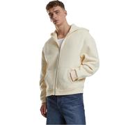 Urban Classics Tb7284-fluffy Zip Hoody Sudadera, Arena Blanca, S para Mujer