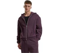 Urban Classics Tb7284-fluffy Zip Hoody Sudadera, Morado, XL para Hombre