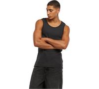Urban Classics Tb7344-washed Rib Tanktop Camiseta, Negro, 3XL Hombres