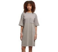 Urban Classics Tb7493-ladies Washed Jersey T-Shirt Dress Vestido, Gris, M Mujeres