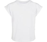 Urban Classics Té de Hombro extendido orgánico para niñas Camiseta, Blanco, 146-152