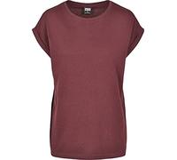 Urban Classics Té de tirantes extendidos para mujer, Camiseta Mujer, Redwine, 4XL