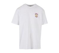 Urban Classics Té orgánico Big Peace Camiseta, Blanco, XXL para Hombre