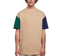 Urban Classics Té orgánico de Gran tamaño Camiseta, Beige, L para Hombre
