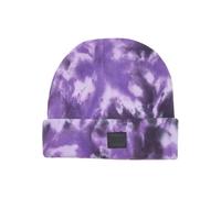 Urban Classics Tie Dye Beanie Boina, Morado y Gris Oscuro, Talla única Unisex Adulto