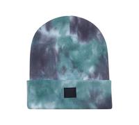 Urban Classics Tie Dye Unisex Gorro Negro-Verde 100% algodón