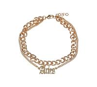 Urban Classics Tobillera unisex Zodiac Golden Anklet, color aries, talla L/XL