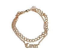 Urban Classics Tobillera unisex Zodiac Golden Anklet, color Ceber, talla L/XL
