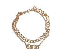 Urban Classics Tobillera Zodiac Golden Anklet, color Canter, talla S/M