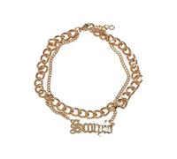 Urban Classics Tobillera Zodiac Golden Anklet unisex, color scorpio, talla L/XL
