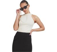 Urban Classics Top Acanalado con Espalda Cruzada para Mujer Camiseta, Whitesand, S