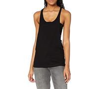 Urban Classics Top Ancho Mujer Top Negro M 100% algodón Regular