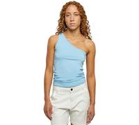 Urban Classics Top asimétrico para Mujer Camisa Cami, Azul báltico, XL
