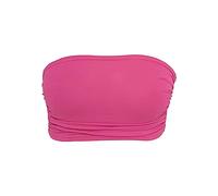 Urban Classics Top Bandeau para Mujer, Rosa Fucsia 00106, XS Kurz