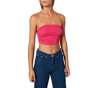 Urban Classics Top Bandeau para Mujer, Rosa Fucsia 00106, XS Kurz