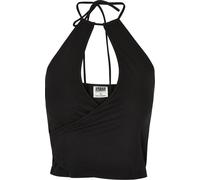 Urban Classics Top corto con cuello de mujer M