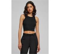 Urban Classics Top de canalé recortado para mujer XXL