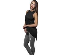 Urban Classics Top Hilo Viscosa Mujer Top Negro Regular