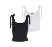 Urban Classics Top negro / blanco XS negro / blanco