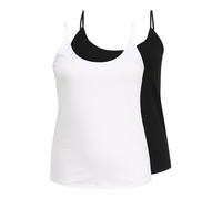 Urban Classics Top negro / blanco XXXL negro / blanco